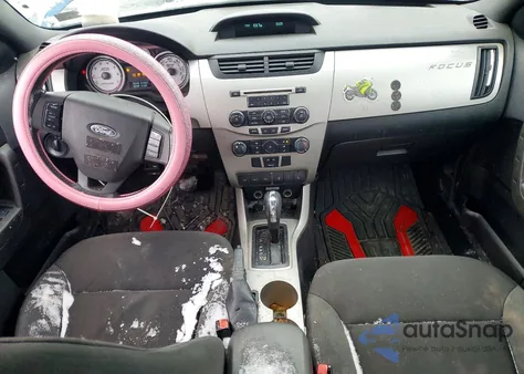 2008 Ford Focus Se из США, поврежденный, VIN 1FAHP35NX8W268217